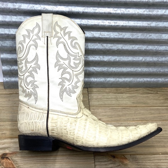ivory cowboy boots